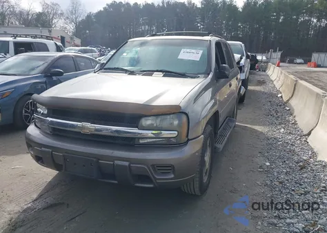 2007 Chevrolet Trailblazer Ls из США, поврежденный, VIN 1GNDS13S172142197